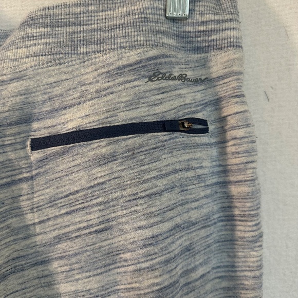 Eddie Bauer Light Blue Striped Jogger Pants – Women’s Size M - Picture 5 of 9